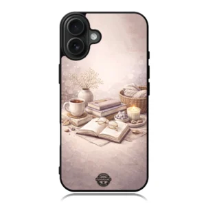 Book & Silence iPhone 16 Plus